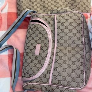 Gucci diaper bag